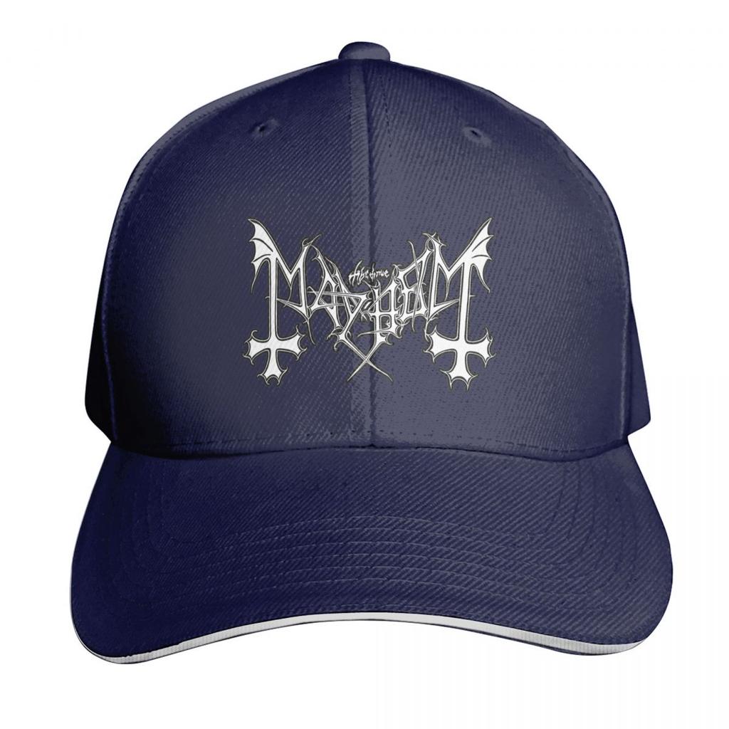 Mayhem Black Metal Band Cap Mode Lässige Baseballkappen Verstellbarer Hut Hip Hop Sommer Unisex Baseballkappen