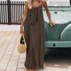 New women's suspender loose casual summer dress high-end temperament spring and summer women's clothing women's summer