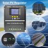 100A MPPT Solar Charge Controller 12V 24V 36V 48V Solar Panel Lead Battery Regulator Dual  LCD Display Dual USB