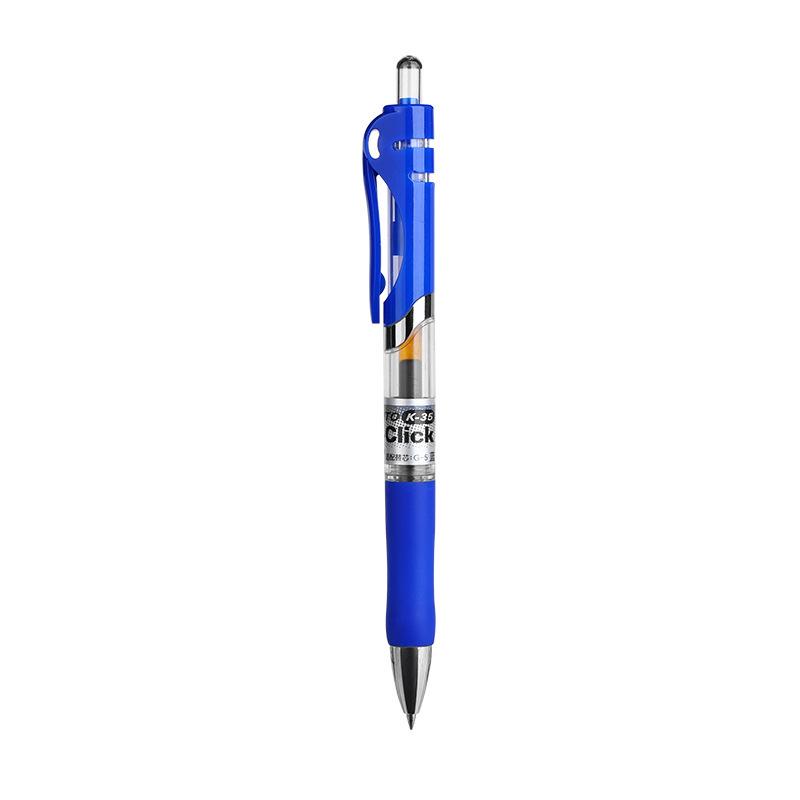 MG2001 Quick-Dry Black Rollerball Pen for Students, Large Capacity, Water-Based, Ideal for Exams