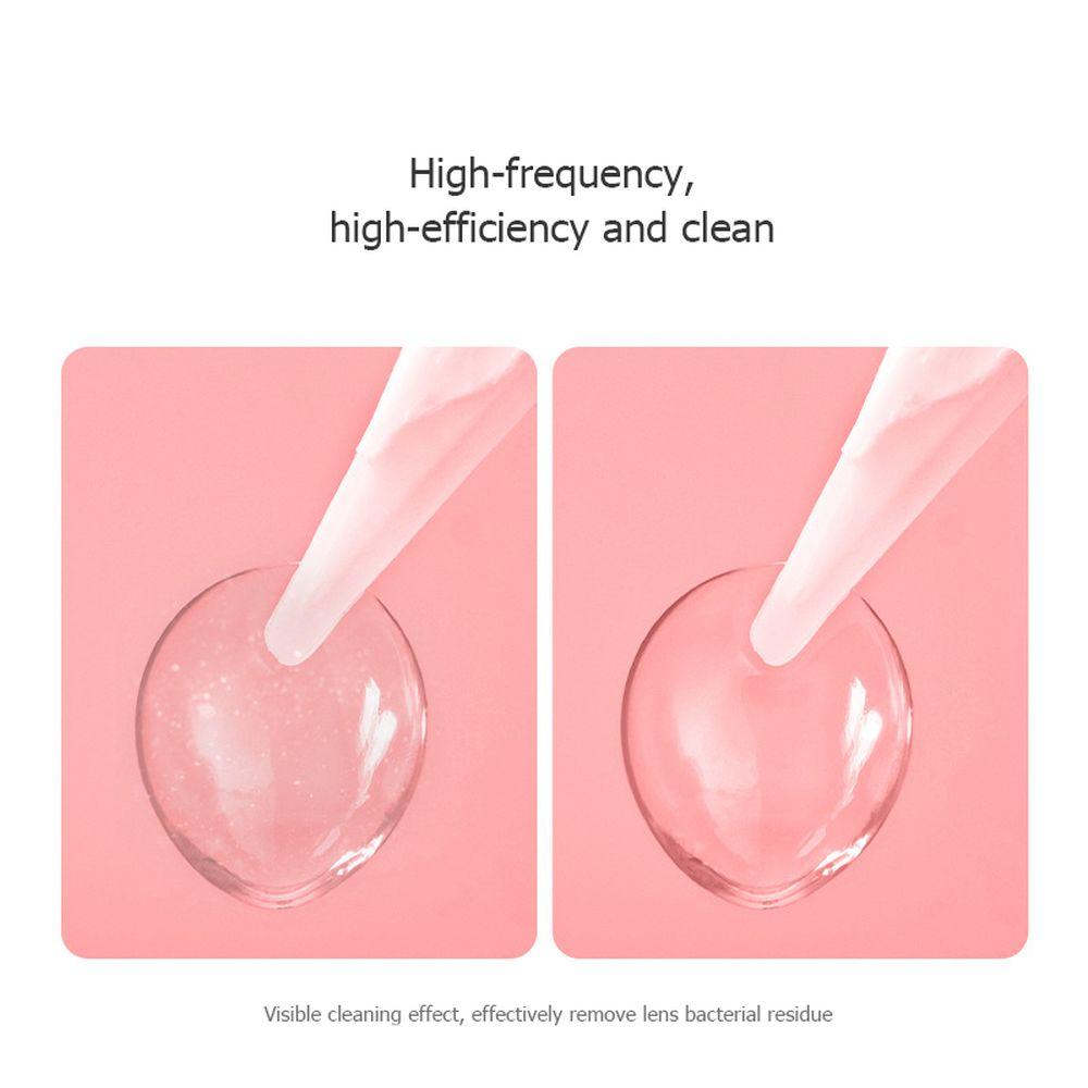 Portable Contact Lens Cleaning Machine Automatic Ultrasonic Cleaner Cleaning Case Colorful Lens Cleaner USB Charge Washing Case