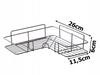 Corner Bathroom Shelf Cy-0111 Black (40) Gab_A