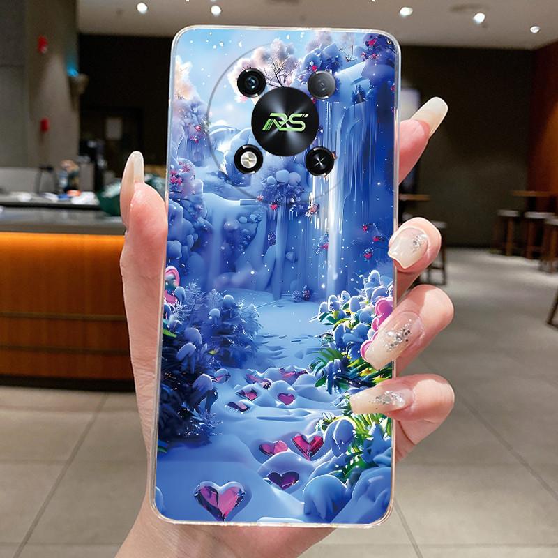 Casing For ITEL RS4 S666LN Case Aesthetic Fashion Cute Cat Cartoon Astronaut Soft Silicone Back Cover Transparent TPU Phone Case