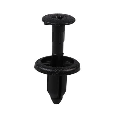 BCF1886 10 Parça Havalandırma Kapağı İtme Tutucu Toyota Siyah Naylon Küçük Kafa Çapı: 10mm Ölü Çap: 14mm Sap Çapı: 6mm