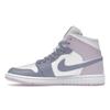 Air Jordan 1 Mid Indigo Haze Doll Women Sneakers Purple White BQ6472-510