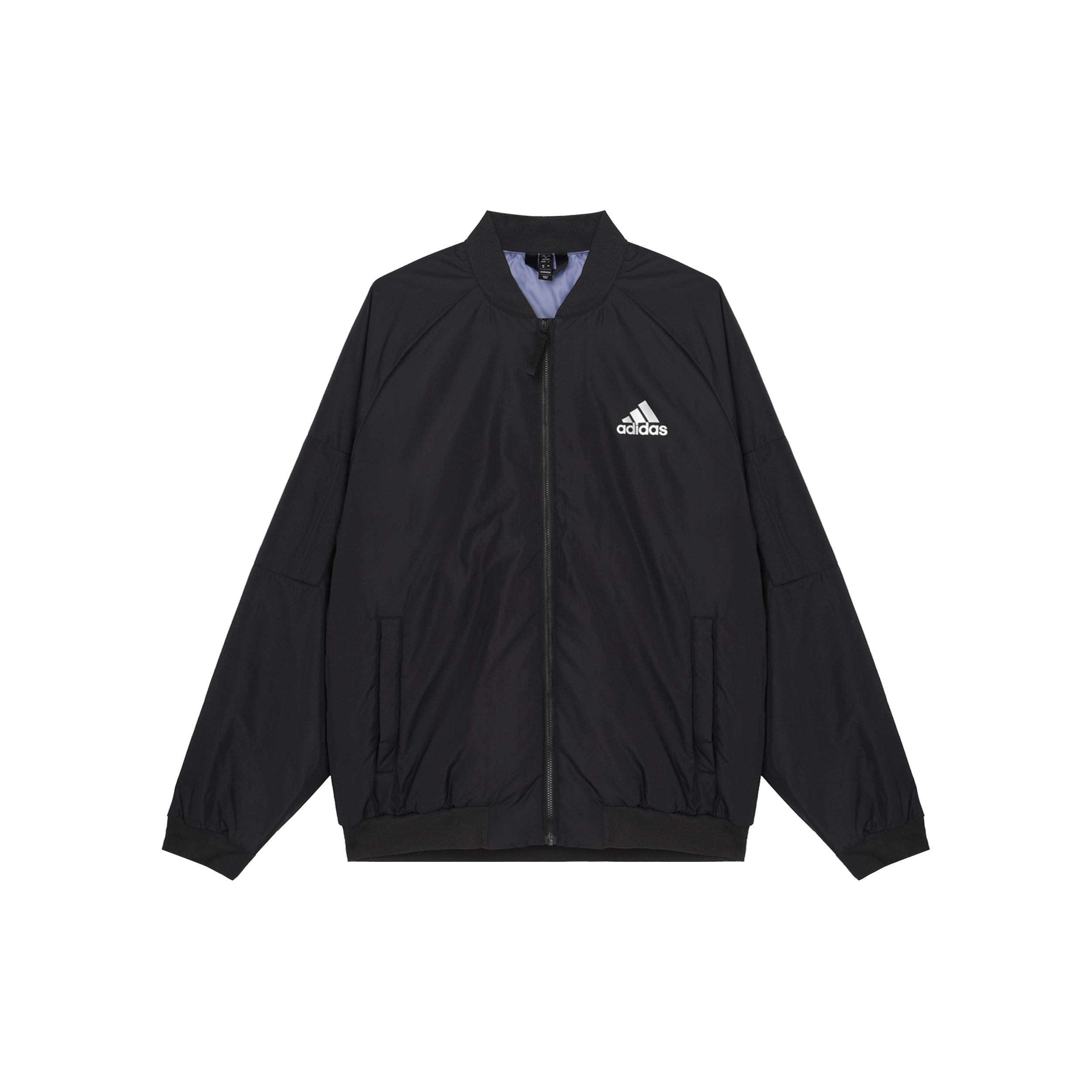 

New Adidas BOMBER Puffer Jacket Men s Black JN4855 XS