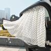 Car Sun Shade Blackout Curtains - Baby Window Protection with Suction Cup Mesh for Side Privacy