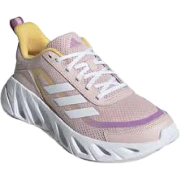 adidas All Day Boom E Oddychająca Siatka Niskie Buty do Biegania Unisex Trampki Różowo-Białe JS0475