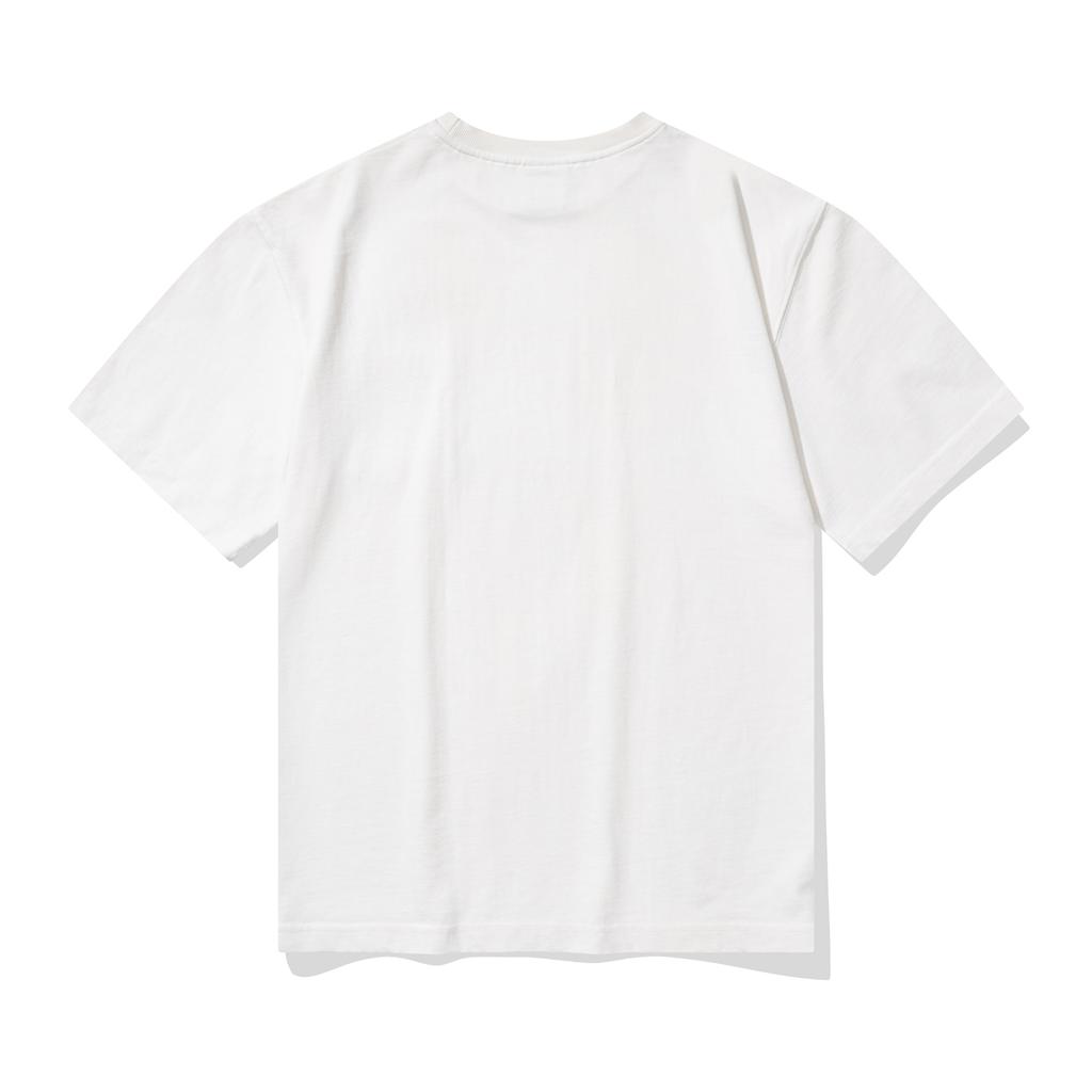 CITY STREET Vintage Washed Pocket Tee - Off White