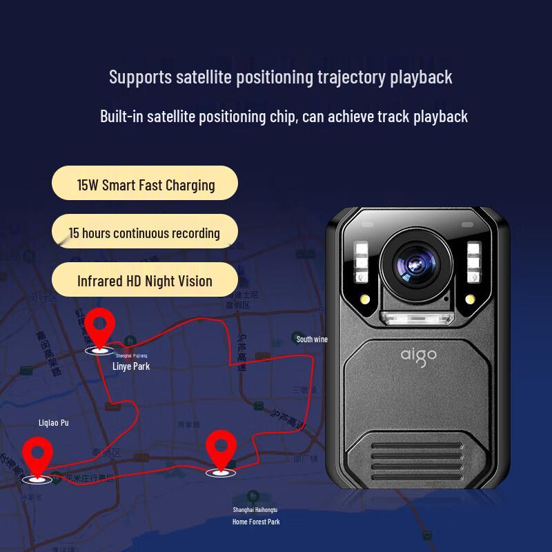 Aigo DSJ-T7 Portable HD Body Camera (CN version)