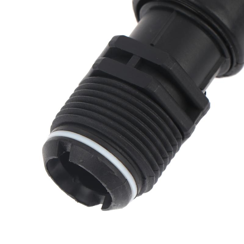 Plastic Rocker Arm Double Spray Lawn Irrigation Nozzle 3/4" Male Thread 360 Degree Angle Rotating Sprinkler Head For Garden