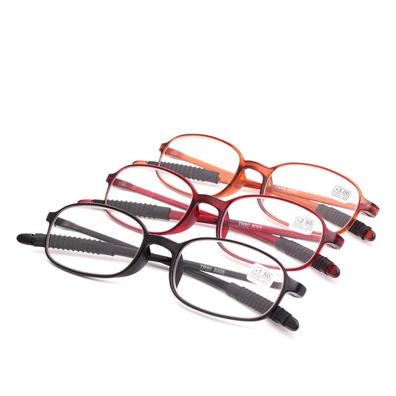 8005 Cheap TR90 Frame Flexible Light Weight Reading Glasses for Men Women 1.0 1.5 2.0 2.5 3.0 3.5 4.0