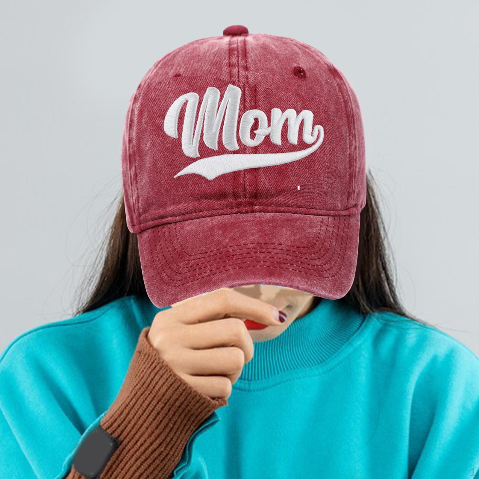 

Бейсболка для мамы — стильный подарок для активных мам красный