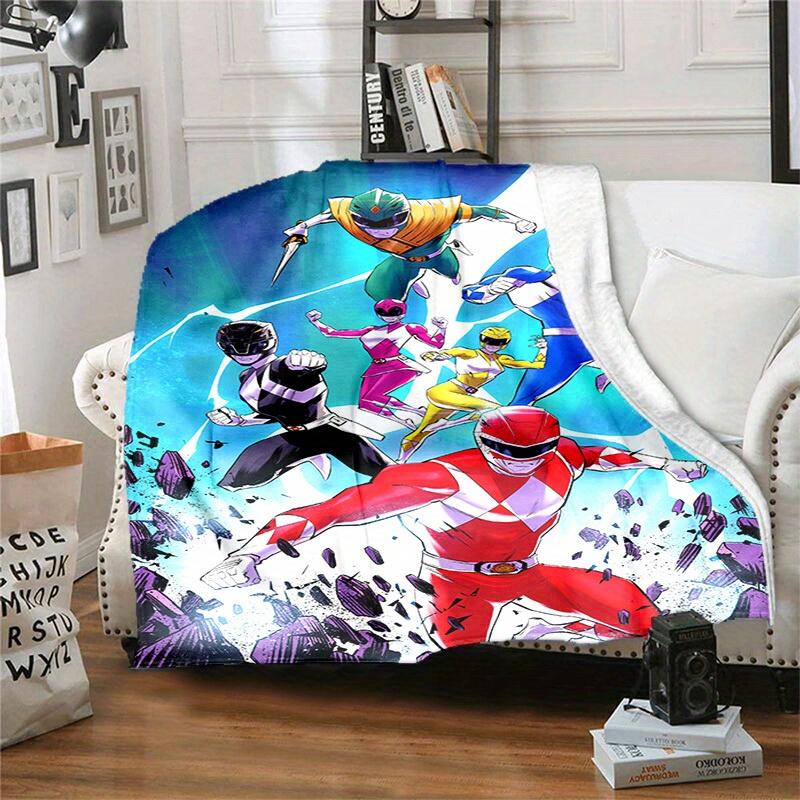 

1pcPower Rangers Blanket - Soft and Comfortable for All Seasons - Perfect Gift for Fans of 100x150cm