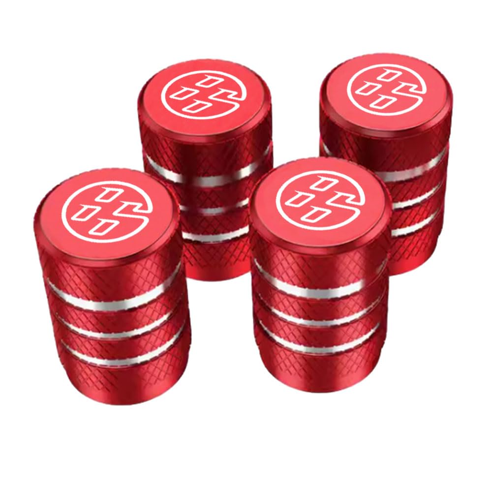 

KOKATO Алюминиевые колпачки для вентилей Toyota GT 86 Колпачки для вентилей шин Колпачки для воздушных вентилей Премиальный сплав красный