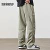 Mark Fairwhale Men's Workwear Multi-Pocket Straight-Fit Casual Pants