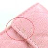 Great CHANEL Tri-fold wallet Classic small flap wallet pink Caviar skin AP0230 Used