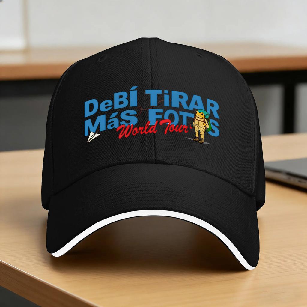 Summer Bad Bunny Debi Tirar Mas Fotos Singer Baseball Cap DTMF Album Running Sun Trucker Hat Female Male Hot Sale Baseball Caps