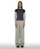 PARTIMENTO WOMEN Pwc Henley Neck Three-Quarter Sleeve Tee_Charcoal Melange