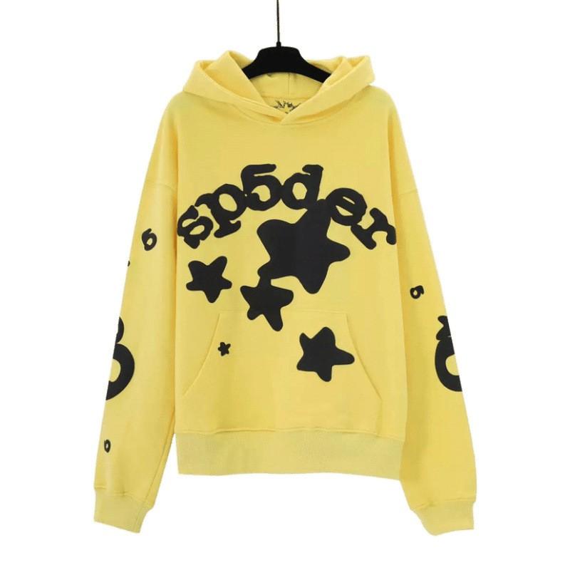 2026 New Womens Oversized Hooded Sweatshirt Letter Star Print Casual Pullover Hoodie
