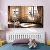Ballerina Oil Canvas Painting Posters and Prints Vintage Ballet Dancing Girls Art Wall Picture for Living Room Cuadros Decor