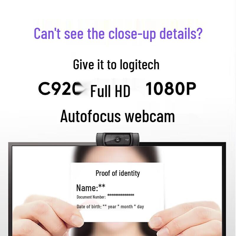 Logitech C920 Pro HD Webcam