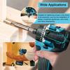 20+1 Torque Brushless Electric Screwdriver Rechargeable Cordless Electric Drill Screw Driver Household Power Tool Set