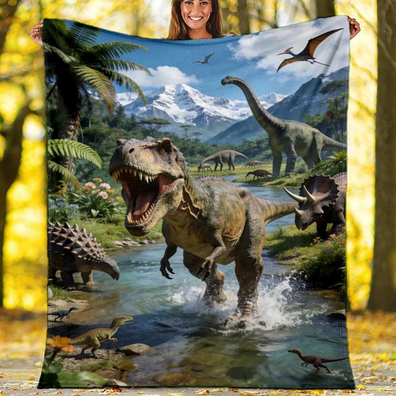 

London Cityscape Sunset Scenery Fleece Printed Flannel Blanket, Warm Soft Throw Sofa Bed Blanket 80cm x 120cm