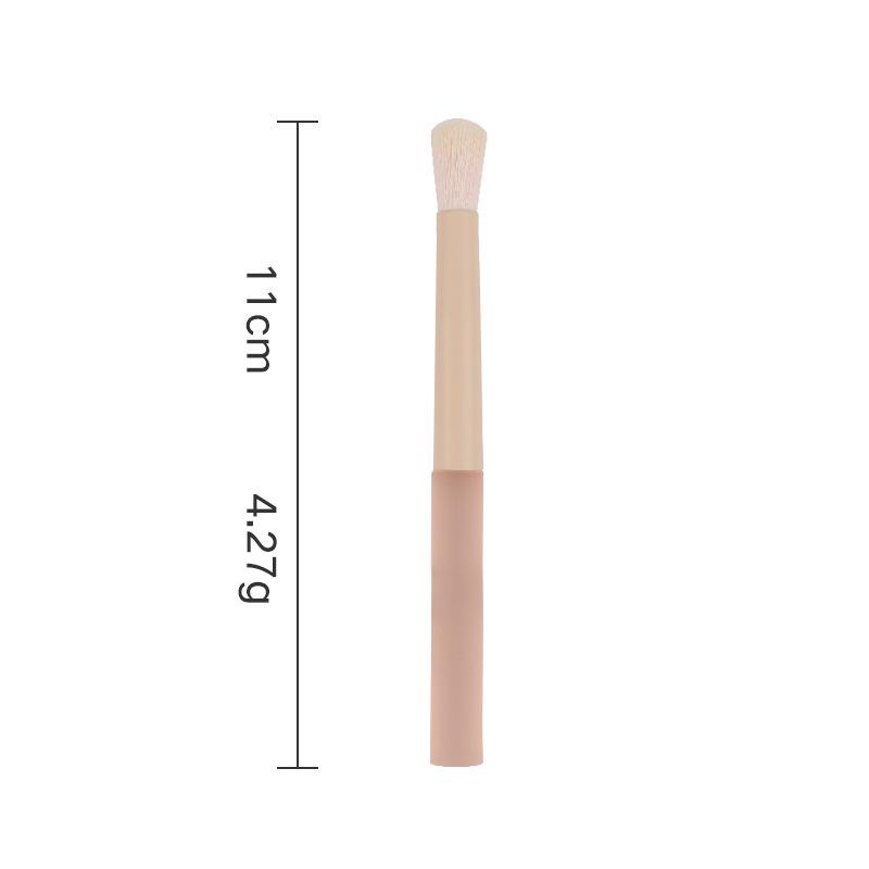 Mini 10-Piece Candy Makeup Brush Set: Stippling, Powder, Highlight, Eyeshadow