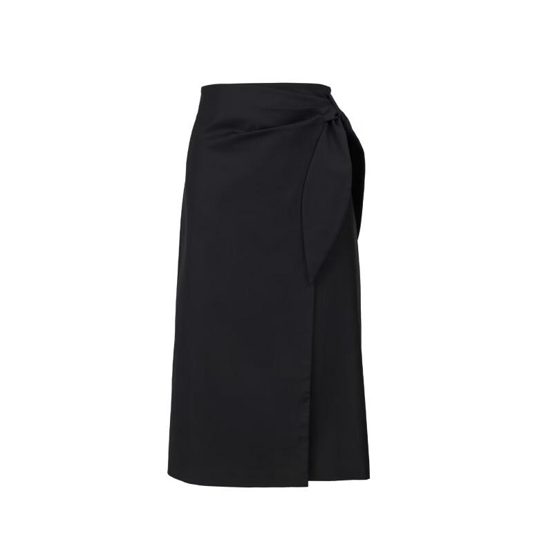 VEROMODA High-Waist Twist Slit Straight Skirt