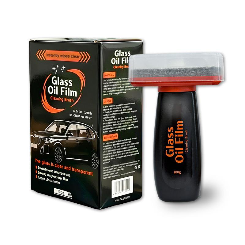 Car Glass Oil Film Remover Cleaner & Coating Paste - Scratch-Free Oil Stain Eraser for Windshield