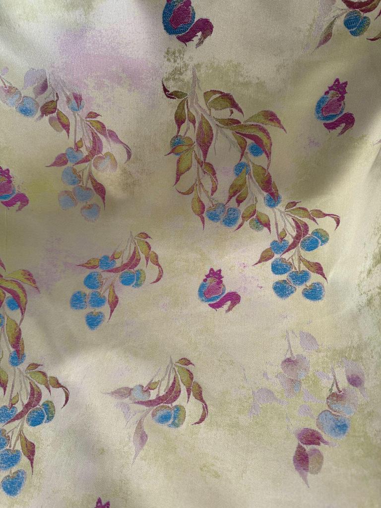 Lychee Squirrel Jacquard Fabric: Soft Spring/Summer Shirt Dress Material for Women and Children
