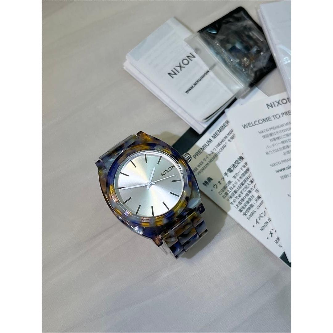 Used NIXON multicolor watch quartz