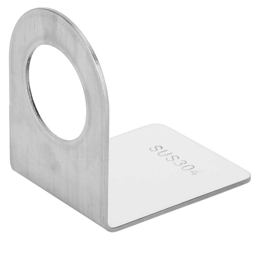 Household Wall‑Mounted 304 Stainless Steel Soap Bottle Rack Hanger for Bathroom Kitchen