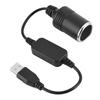 Car Cigarette Lighter Socket USB Port 12 V Car Female