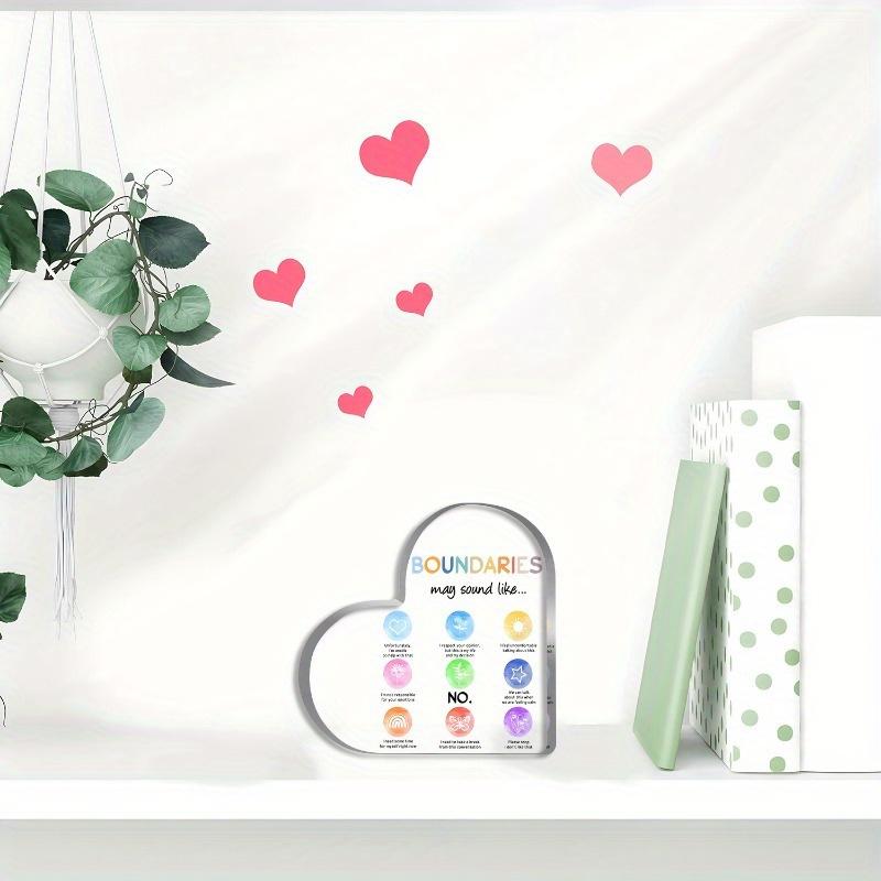 Growth Mindset Therapy Heart - Mental Health Gift for Counselors & Students