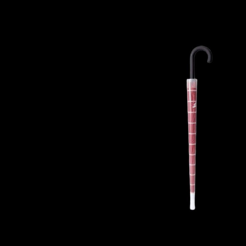 PuLian Oversized Semi-Automatic Curved Umbrella with Drip-Proof Sleeve