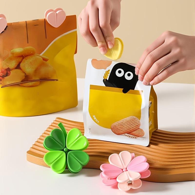 Decorative Sealing Clips, Household Bag Sealing Clips, Magnetic Sealing Clips, Creative Decorative Small Clips for Freshness Preservation