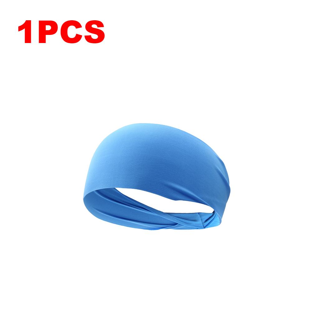 Ultra-Thin Unisex Fitness Elastic Headband Turban Sweat Absorption Breathable Quick Drying Sports Running Hair Band Accessories