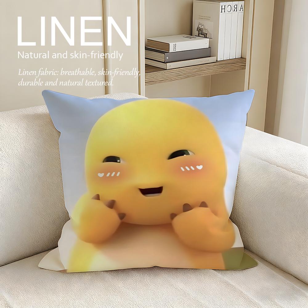 Cute Nailoong Cushion Cover Pillowcase Set Pcs x x Breathable Washable Sofa Cushion Cover