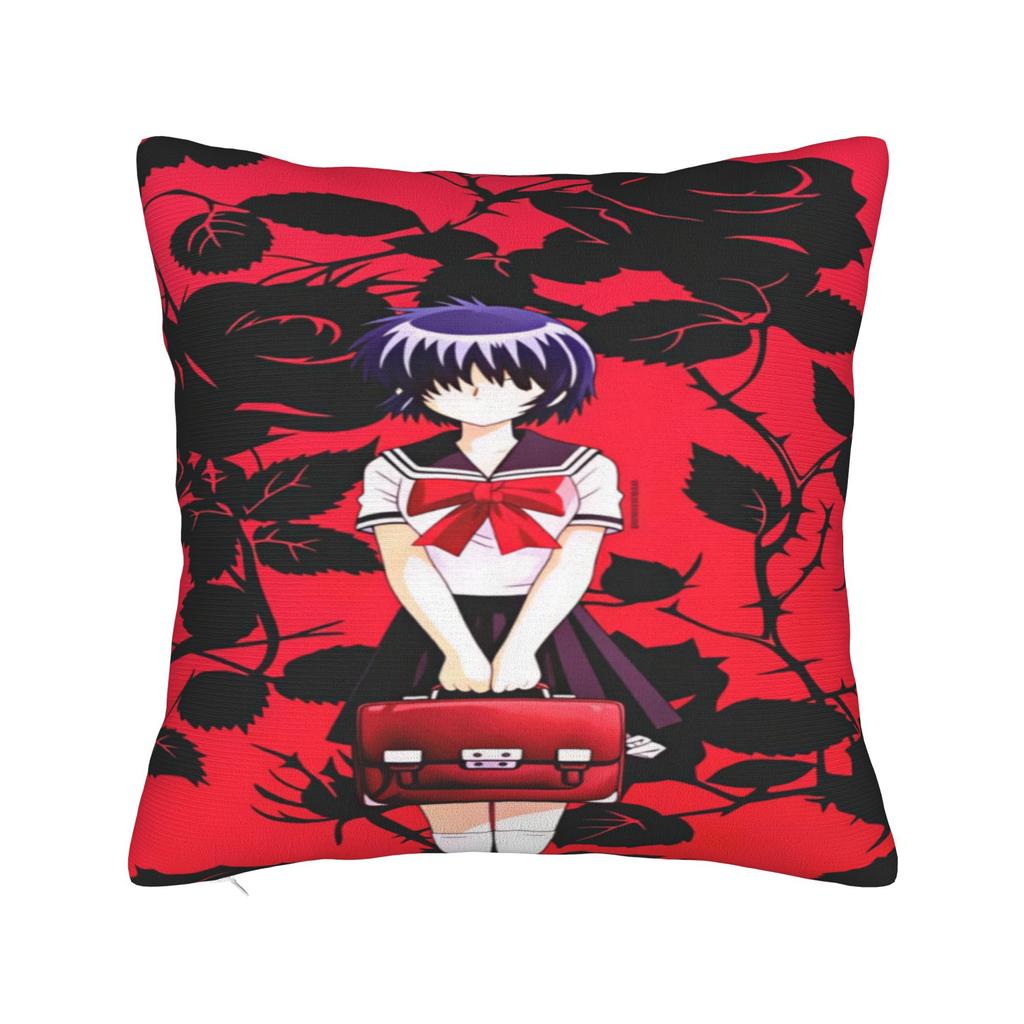 Urabe Mikoto Mysterious Girlfriend X Pillow Cover Novelty Pillow Case For Couch Sofa Bedroom Design Pillowcases Gift