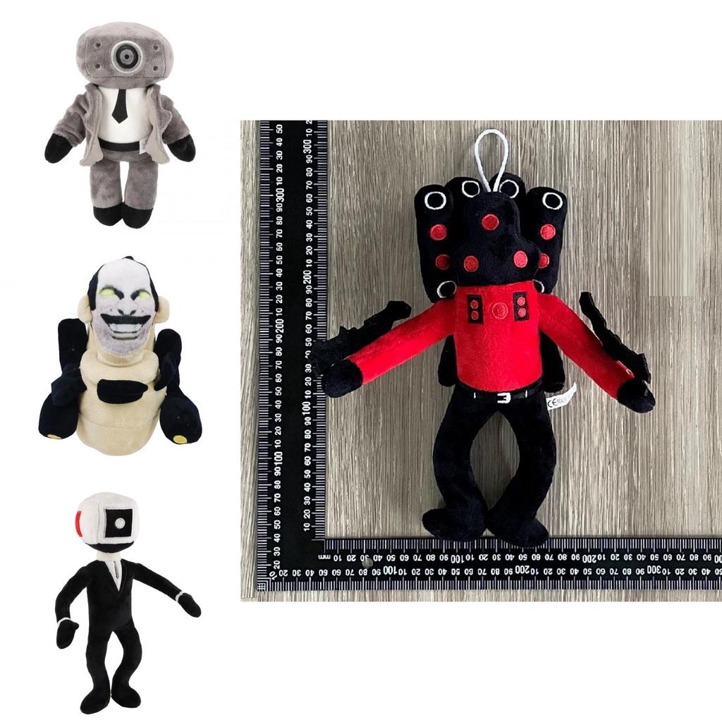 Skibidi Toilet Plush Funny Cute Plush Toy For All Ages Short Hair Fur