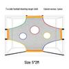 Football Rebound Net for Target Practice: Enhance Shooting Accuracy for 5/7/11-a-side Free Kick Drills