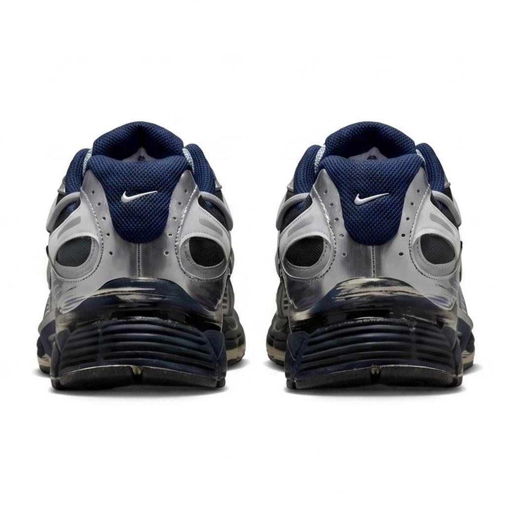 Nike V5 RNR Stoff Dämpfung Rutschfest Abriebfest Niedrig geschnitten Laufschuhe Herren Silber Schwarz IH3649-006(Team1727-)