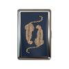 Vintage-Style Vintage Card Case Metal Material Versatile Design Metal Case Multi-function Easy Snap Card Holder