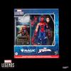 Hasbro Marvel Legends Series "Magic: The Gathering" Battle Damaged Spider-Man 15 cm Action Figure Toy + Limited Edition Foil Collectible Trading Card