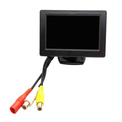 4,3palcový HD zpětný zrcátko Tlačítko ovládání 2cestný LCD displej AV vstupu