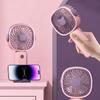 USB Rechargeable Pocket Fan Handheld Desk On Fan New Small Fan  Outdoor Summer