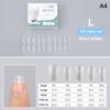 100Pcs/Box Matte Fake Nails No Polishing Press On False Nails Medium Short Design High Matt Soft Gel Nail Tips For Extension