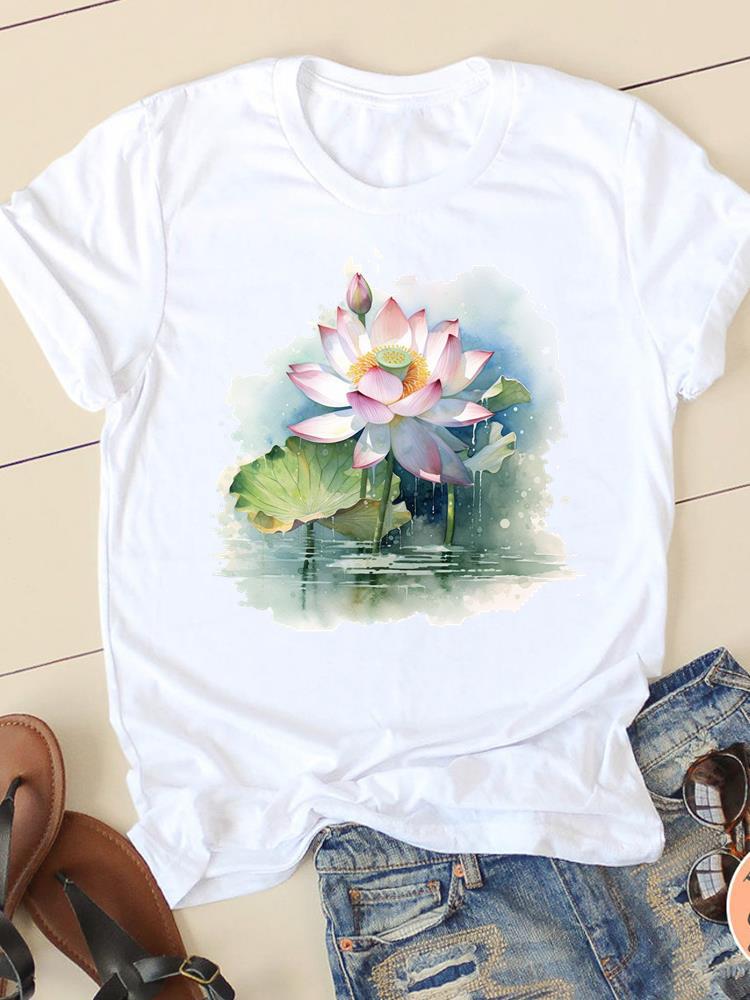 Commuter Fashion Printed European Clothing Top Short Sleeve Tshirt Tops  Oversized T Shirt  Graphic Tshirts  Harajuku